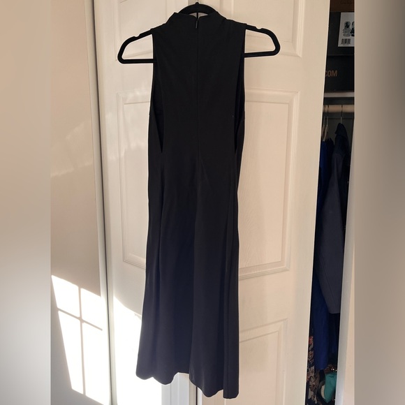 Aritzia Babaton Matheson black | black bodycon high neck dress - Picture 4 of 7